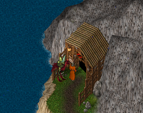 Entrada da caverna de Orsus