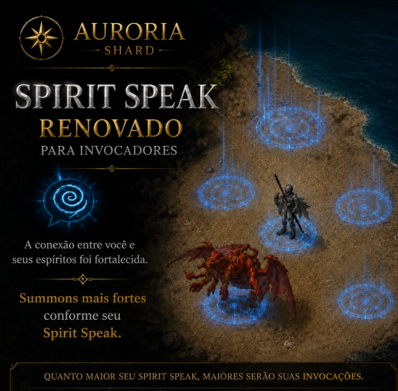 Spirit Speak renovado para invocadores