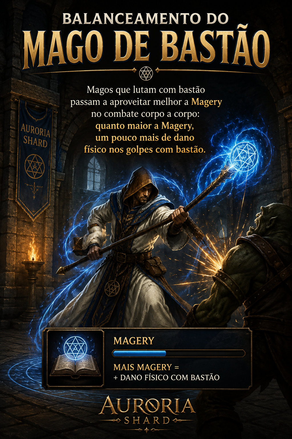 Balanceamento do mago de bastão
