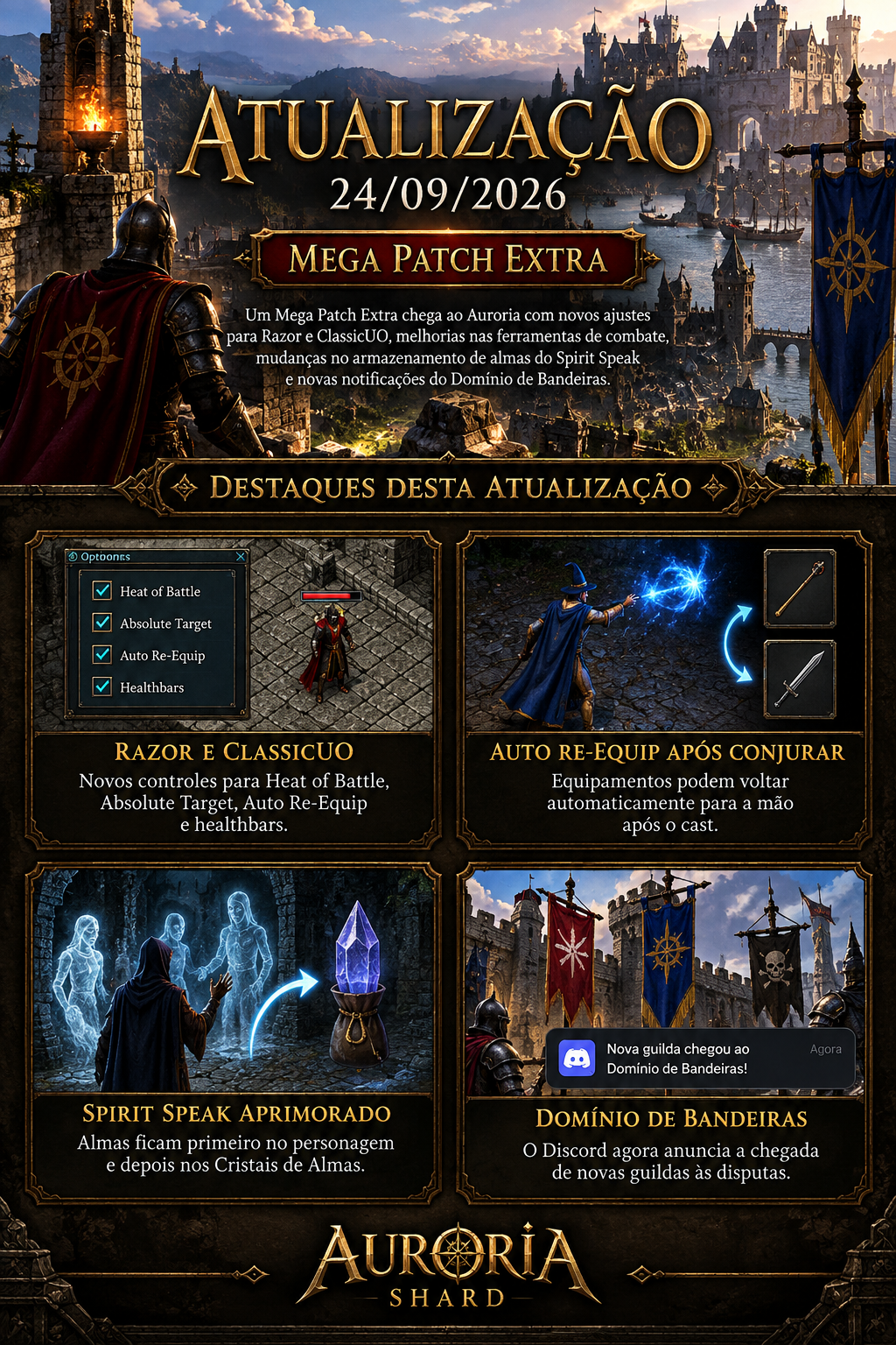Auroria Shard — Mega Patch Extra