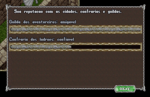 Tela do comando .reputacao
